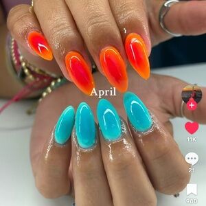 Handmade press on nails